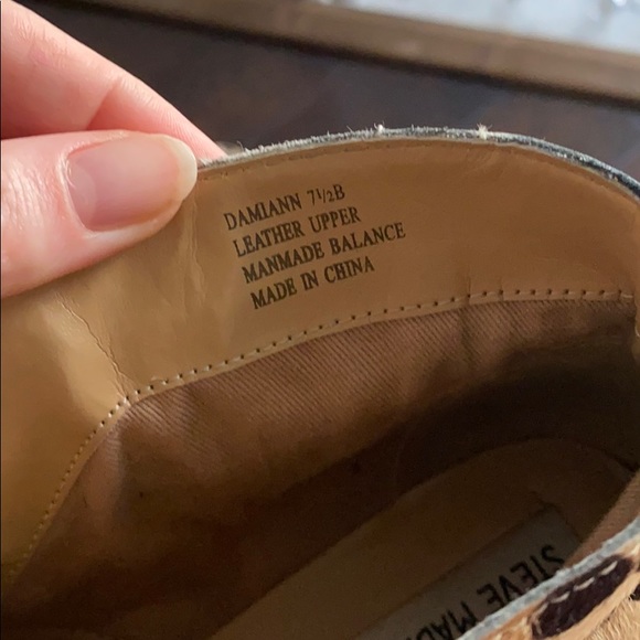 Steve Madden animal print boot - Picture 5 of 5